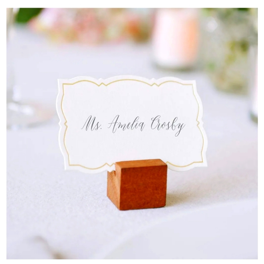 6x place card holders